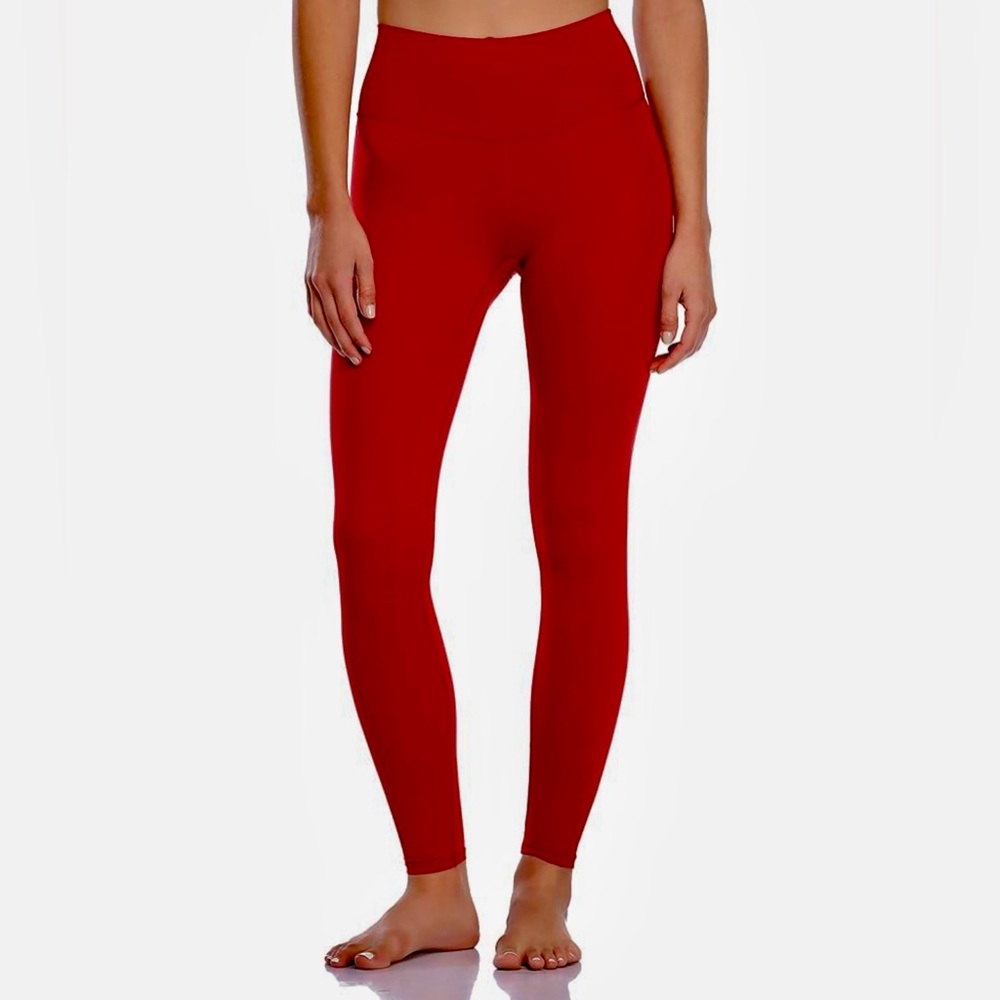 COLORFULKOALA RED LEGGINGS
